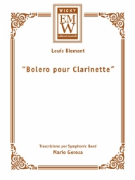 Partitur und Stimmen Klarinette Bolero pour Clarinette