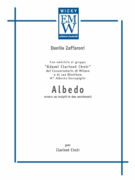 Partitur und Stimmen Klarinetten Chor Albedo