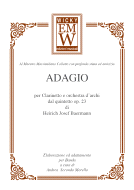 Partitur und Stimmen Klarinette Adagio