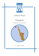 Score and Parts Saxophone Concerto per Saxofono Contralto e Banda