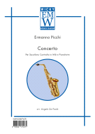 Score and Parts Saxophone Concerto per Saxofono Contralto e Pianoforte