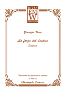 Partitur und Stimmen Ensemble di legni La forza del destino (sinfonia)