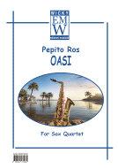 Partitura e Parti Quartetto di sax Oasi